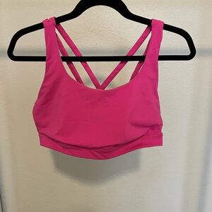 Women's Pink Sports Bra